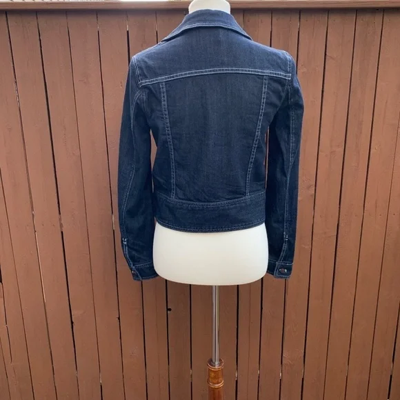 T Tahari | NWT Jean Jacket Size Small - Picture 8 of 13